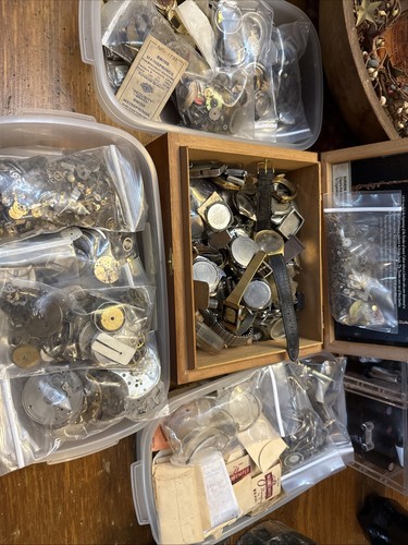 Vintage watchmaker estate lot - watchmaker,