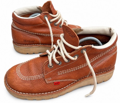 Kickers brown leather - kickers,