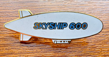 Skyship 600 airship enamel pin - skyship,