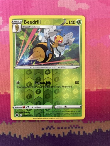 Pokemon card beedrill - pokemon,