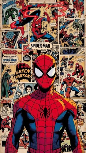 Spideman glossy poster - glossy,