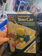 Reader's Digest Basic Guide Looking After Your Car Vintage Retro Car Maintenance