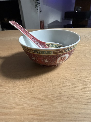 Vintage chinese porcelain rice - porcelain,