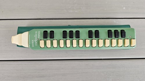 Hohner melodica soprano green - soprano,