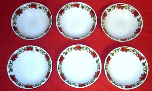 Set gibson design poinsettia - gibson,