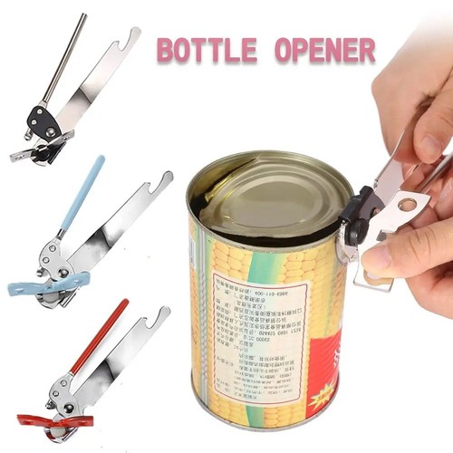 Metal butterfly can tin - tin, opener