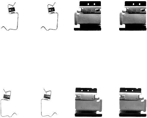 Hella disc brake pad - disc,