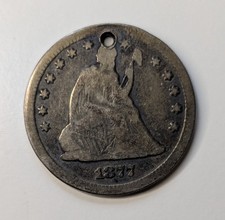 Usa 1877 seated - 1877, liberty