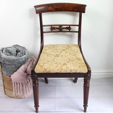Rosewood Regency Occasional/Dining Chair. C1820. Very Elegant & Period Specific.