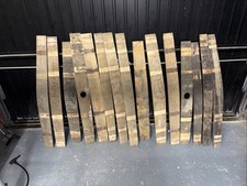 Whisky Barrel Staves Between 89in To 98 Qty 8