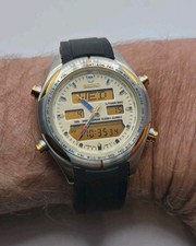Vintage Seiko World Time SS
