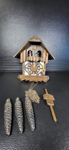 Vintage german musical cuckoo - vintage,