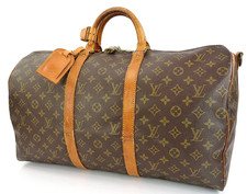 Auth LOUIS VUITTON Keepall