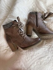 Marco Tozzi Brown Boots Size 4 Women
