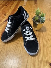 DuFFS Louie Lite D240 Black Skateboard Shoes Men’s Size 9 US 42.5 EUR