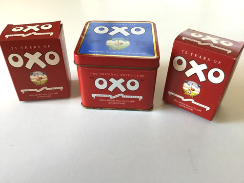Vintage oxo tin years - oxo,