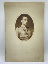 WW1 Period British Royal Artillery Officers Portrait Photograph