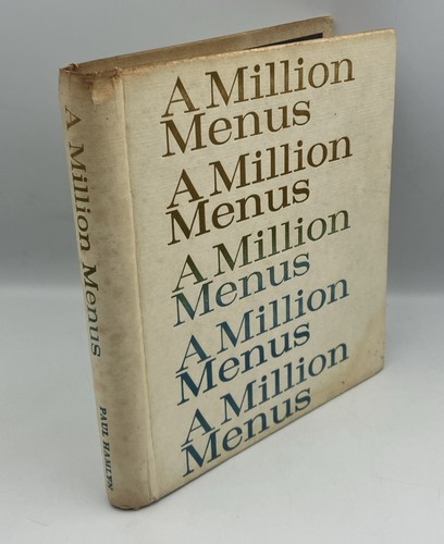 Million menus for dining - a,
