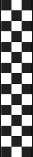Chequered flag helmet visor - flag,