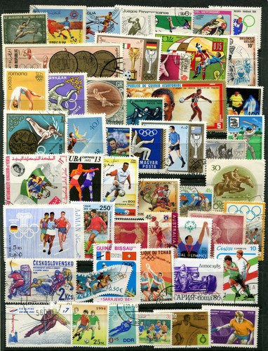 Sport stamps packet of - on, stamps: