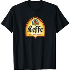 Leffe Beer T-SHIRT sizes S M L XL XXL colours Black, White