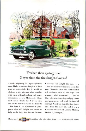 Print 1955 chevrolet - 1955,