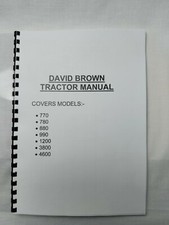 David Brown Tractor Manual