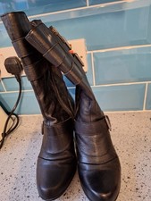  Ladies BROWN LEATHER boots