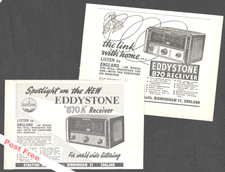 EDDYSTONE 870 & 870A RADIO