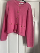 Zara Women's Pink Cardigan