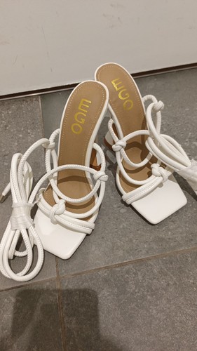 Mw5573 ego white strappy - white,