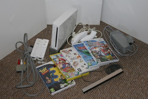 Nintendo wii console bundle - wii,