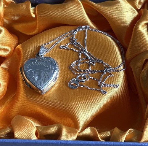 Vintage 925 silver - silver, locket