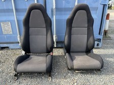 Toyota MR2 MK3 Roadster/Spyder/MR-S 99-06 Pre-Facelift Black Fabric Seat Pair