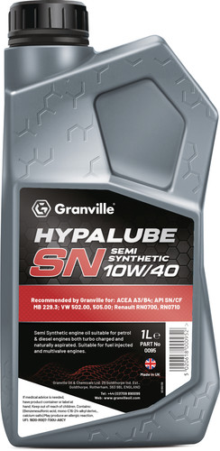 Granville 10w40 semi synthetic - granville,