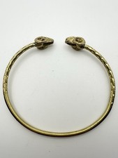Vintage Gold Tone Double Rams