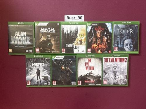 Games horror bundle joblot - x9,