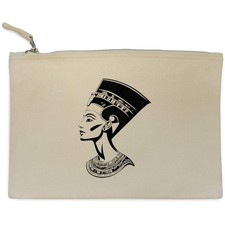 'Egyptian Queen' Canvas Clutch