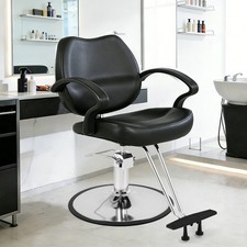 Black Hydraulic Barber Chair