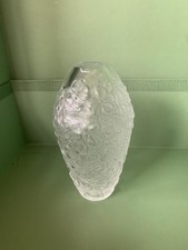 Lalique frosted crystal glass