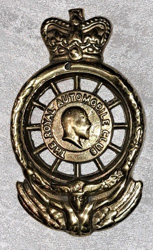 Vintage rac car badge the - vintage,