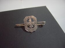 RARE-Beautiful Vintage Solid Silver BOY SCOUTS -THANKS BADGE-COLLECTABLE