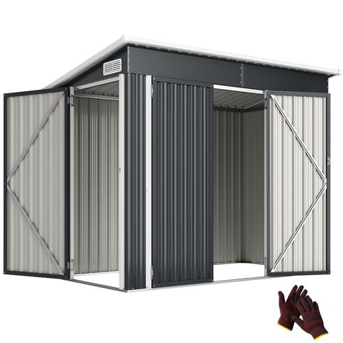 Outsunny outdoor storage shed - outsunny,