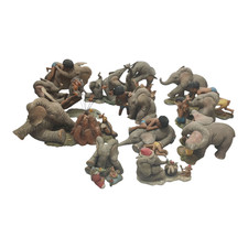 11x Tuskers Elephants Ornaments Perfect Condition.