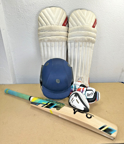 Youth cricket set helmet - cricket,