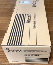 ICOM SP-38 Black External Speaker High Quality Audio for IC-7300 IC-9700 JPN