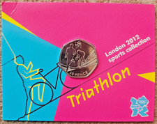 2012 OLYMPIC 50p FIFTY PENCE