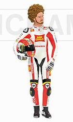 Marco simoncelli posing - simoncelli, 'posing'