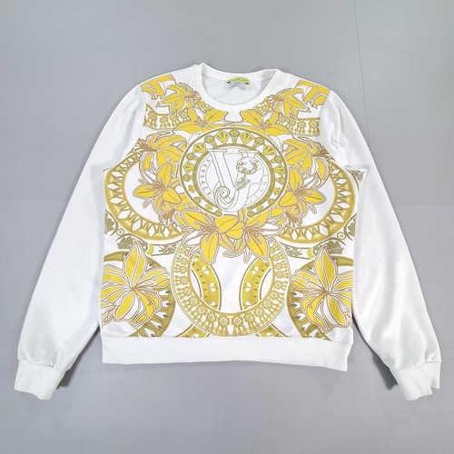 Versace mens sweatshirt - sweatshirt, white