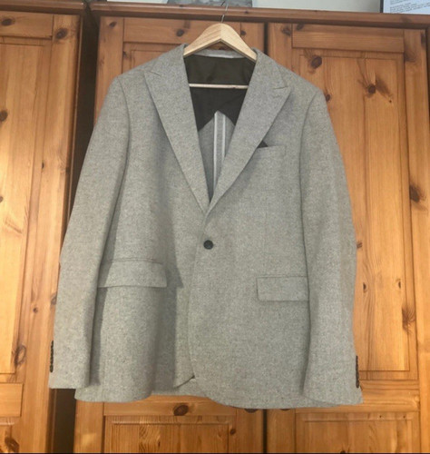 Next men grey tweed - grey,